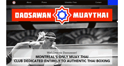 Desktop Screenshot of daosawanmuaythai.ca